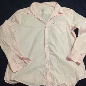 American eagle long sleeve button shirt